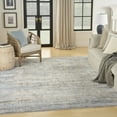 thumbnail image 1 of Nourison Modern Abstract Abstract Blue Grey 9'10" x 13' Area Rug (10x13), 1 of 8