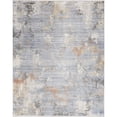 thumbnail image 1 of Nourison Modern Abstract Indoor Rug Grey Blue 8'6" x 11'4", 1 of 7