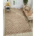 thumbnail image 1 of Nourison Modern Deco Geometric Modern Taupe 3'9" x 5'9" Area Rug, (4' x 6'), 1 of 6