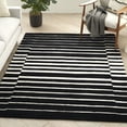 thumbnail image 1 of Nourison Modern Edge 7'9" x 9'9" Black Ivory Indoor Rug, 1 of 8