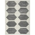 thumbnail image 1 of Nourison Modern Passion 6' x 9' Ivory/Grey Mid-Century Modern Indoor Rug, 1 of 9