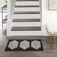 thumbnail image 1 of Nourison Modern Passion Geometric Blk/Grey 2' x 3' Area Rug, (2x3), 1 of 7