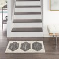 thumbnail image 1 of Nourison Modern Passion Geometric Ivory/Grey 2' x 3' Area Rug, (2x3), 1 of 7