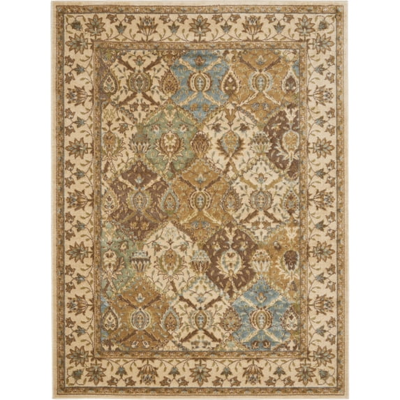 Nourison Modesto Multiple Diamonds Polypropylene Rug