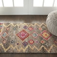thumbnail image 1 of Nourison Moroccan Casbah Tribal Grey 2'2" x 4' Area Rug, (2x4), 1 of 8