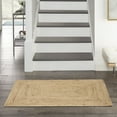 thumbnail image 1 of Nourison Natural Jute 2' x 3' Natural Farmhouse Indoor Rug, 1 of 8