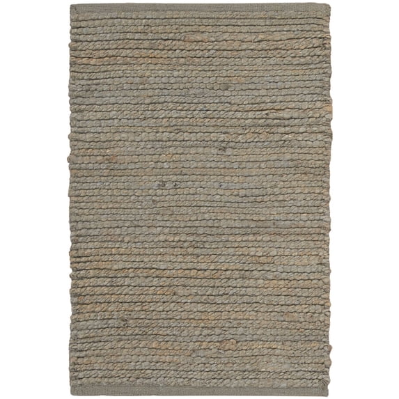 Nourison Natural Jute 2' x 3' Sage Farmhouse Indoor Rug