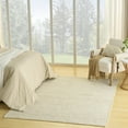thumbnail image 1 of Nourison Natural Jute 5' x 7' Ivory Farmhouse Indoor Rug, 1 of 8