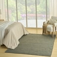 thumbnail image 1 of Nourison Natural Jute 8' x 10' Sage Farmhouse Indoor Rug, 1 of 8