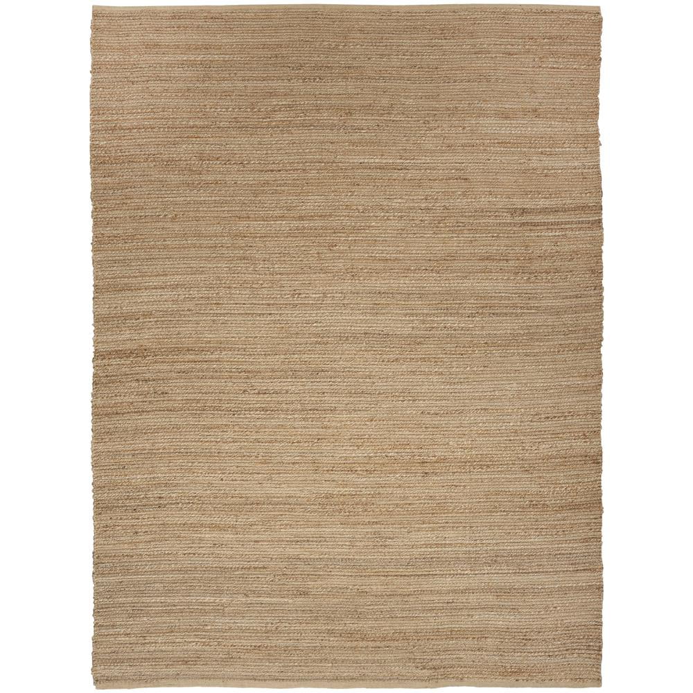 Natural Jute Flatwoven 8' x 10' Reversible Area Rug