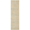 thumbnail image 1 of Nourison  Nepal Area Rug Beige 2'3" x 8' Runner Latex Free Silk, Wool 8' Runner Runner, Indoor Grey Runner, Rectangle, 1 of 5