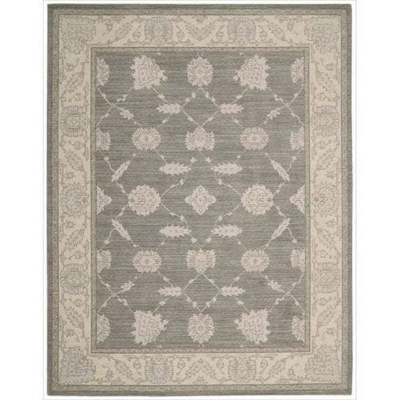 Nourison New Horizon Area Rug Beige/Grey 3' 9" x 5' 9" Oriental 3' x 5' Indoor Living Room,Bedroom,Dining Room Rectangle Traditional,Classic