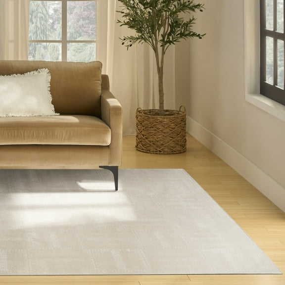Nourison Nordic 8' x 10' Taupe Modern Indoor Rug