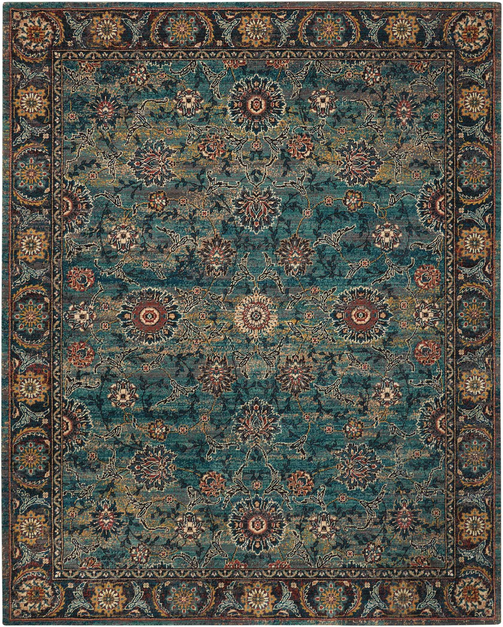 Midnight Ruge Color Nourison Nourison 2020 Area Rug-Color:Midnight,Shape:Rectangle,Size:6'6 ...