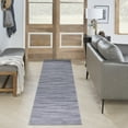 thumbnail image 1 of Nourison Nourison Washables Abstract Grey 2'2" x 8' Area Rug (2x8), 1 of 8
