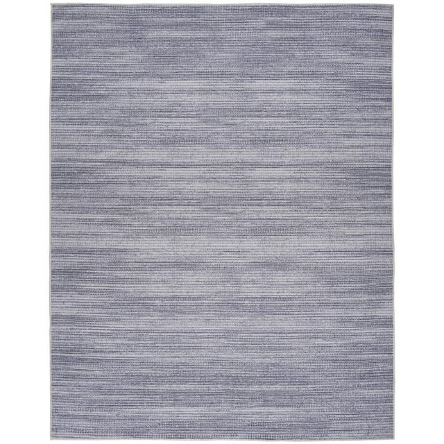 Nourison Nourison Washables Abstract Grey 6' x 9' Area Rug (6x9)