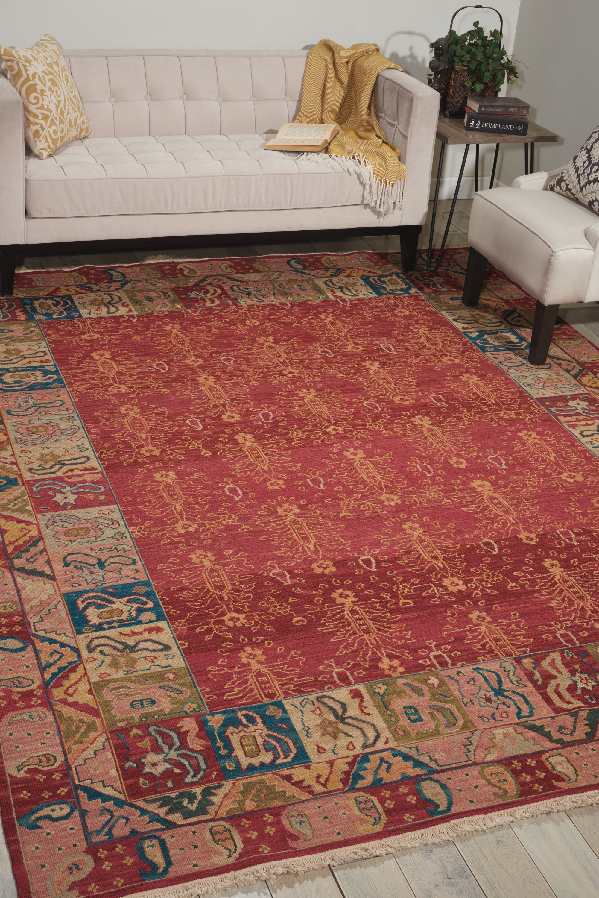 Nourison Nourmak Persian Rust 7'10" x 9'10" Area Rug, (8' x 11')