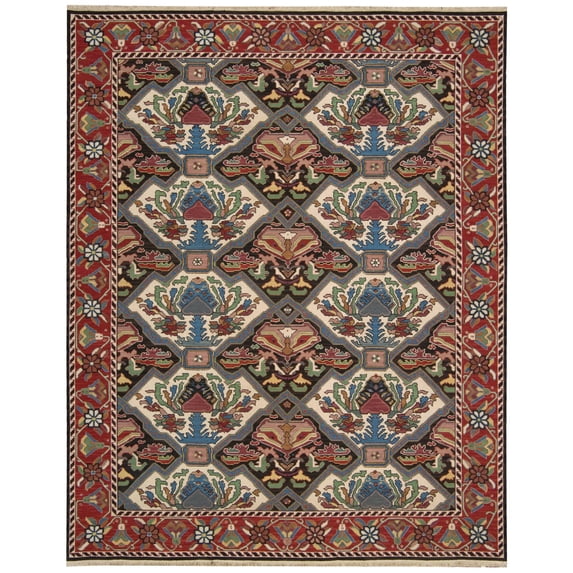 Nourison Nourmak SK48 Baktiari Multicolor Oriental Rug