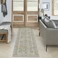 thumbnail image 1 of Nourison Nyle Distressed Light Blue 2'3" x 12' Area Rug (2x12), 1 of 7