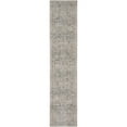 thumbnail image 1 of Nourison Nyle Floral Ivory Taupe 2'3" x 10' Area Rug, (2x10), 1 of 8