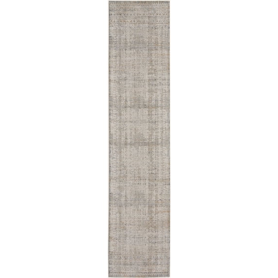 Nourison Nyle Geometric Bohemian Indoor Rug Ivory Multicolor 2'3" x 8'