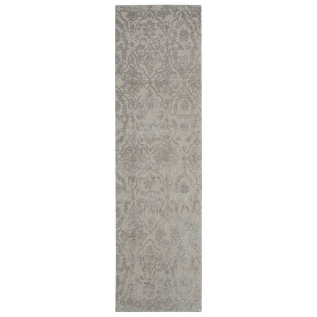 Nourison Opaline Area Rug-Color:Taupe,Shape:Runner,Size:2'3" x 8'