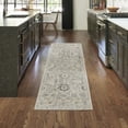 thumbnail image 1 of Nourison Oushak Home Persian Cream 2'3" x 7'6" Area Rug (2x8), 1 of 7