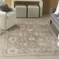 thumbnail image 1 of Nourison Oushak Home Persian Rust 5'5" x 7'3" Area Rug (5x7), 1 of 9