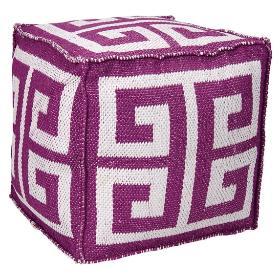 Nourison Outdoor Pillows Lilac Decorative Throw Pillow , 16X16X16