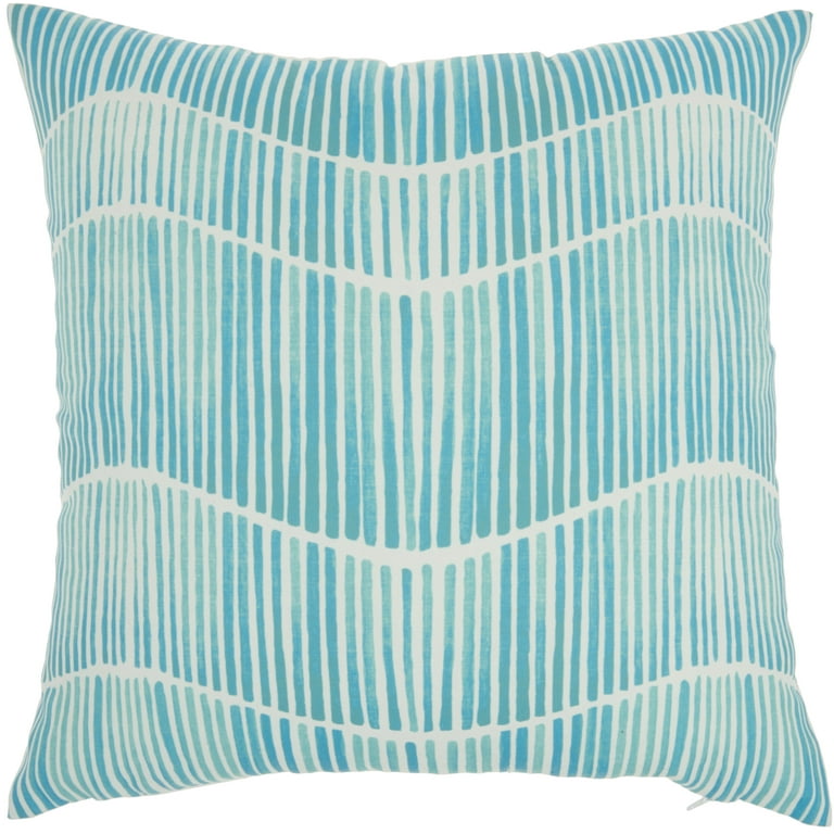 Nourison Outdoor Pillows Nature-inspired Green Decorative Throw Pillow , 18 Nourison Outdoor Pillows Nature-inspired Green Decorative Throw Pillow , 18