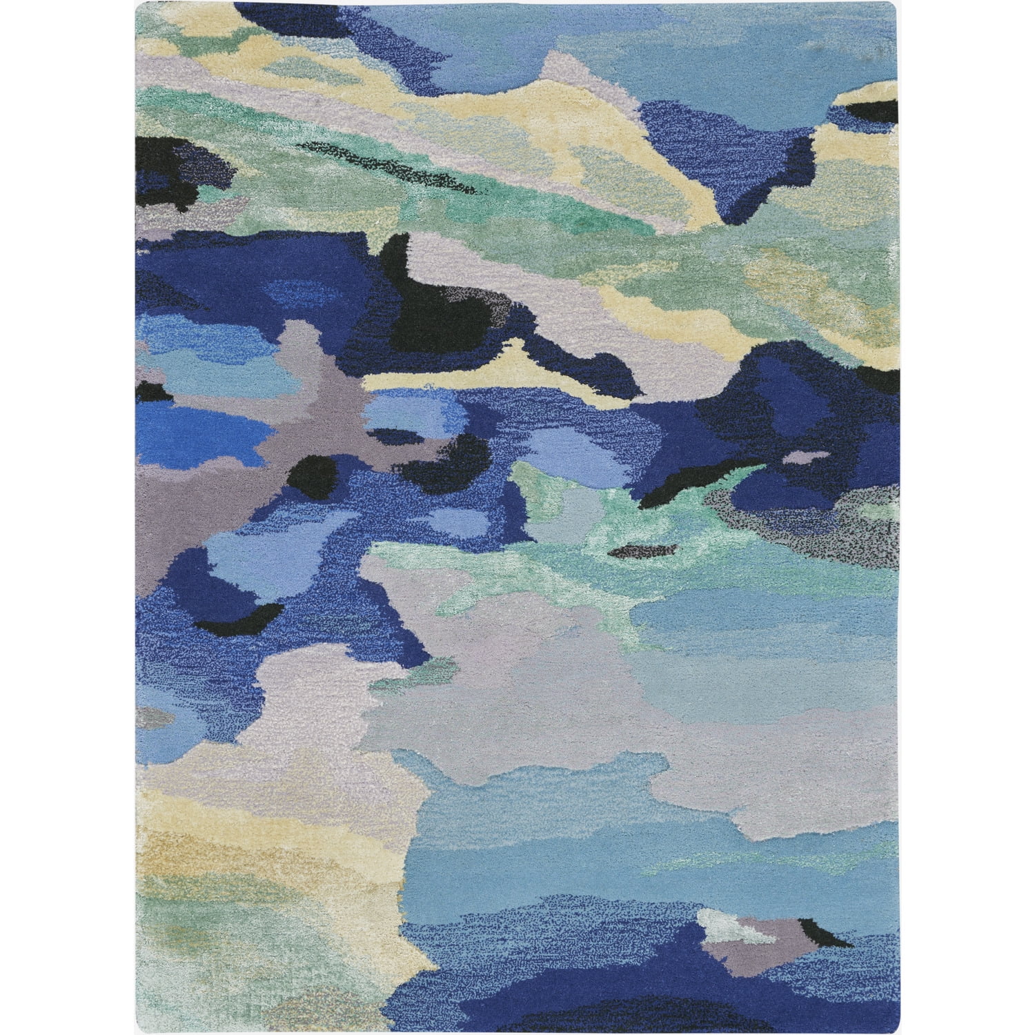Nourison Prismatic 2'x3' Blue and Green Area Rug - Walmart.com