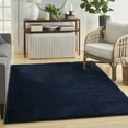 thumbnail image 1 of Nourison Pacific Shag Shag Navy 5'3" x 7'3" Area Rug, (5x7), 1 of 8