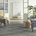 thumbnail image 1 of Nourison Palamos Indoor/outdoor Geometric Contemporary Dark Grey Area Rug, 1 of 9