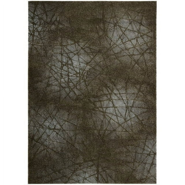 Nourison Parallels PR21 Aqua 3'6" x 5'6" Rug