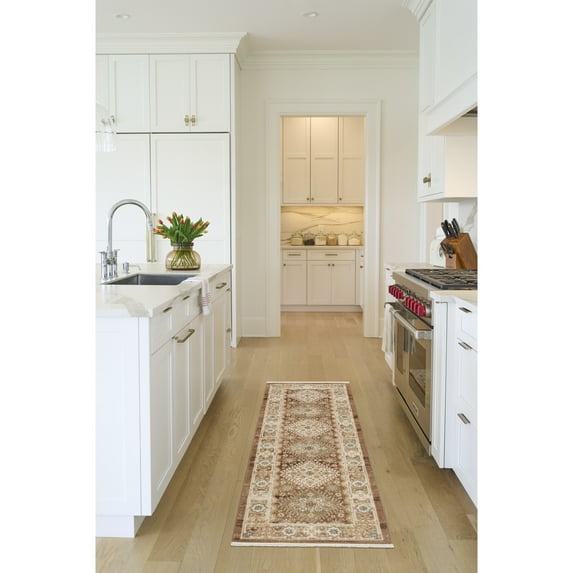 Nourison Pardis 2' x 6' Rust Vintage Indoor Rug