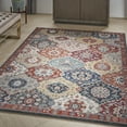 thumbnail image 1 of Nourison Parisa Boho Farmhouse Multicolor 5'3" x 7'5" Area Rug, Plush, Bedroom, Kitchen, Living Room, 1 of 8