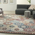 thumbnail image 1 of Nourison Parisa Bordered Transitional Multicolor Area Rug, 1 of 8