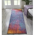 thumbnail image 1 of Nourison Passion Abstract Multicolor 2'2" x 10' Area Rug, (2x10), 1 of 6