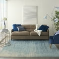 thumbnail image 1 of Nourison Passion Abstract Navy/Light Blue 9' x 12' Area Rug, (9x12), 1 of 8