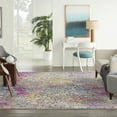 thumbnail image 1 of Nourison Passion Abstract Yellow Multi 8' x 10' Area Rug, (8x10), 1 of 9