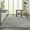 thumbnail image 1 of Nourison Passion Bohemian Ivory/Light Blue 8' x 10' Area Rug, (8x10), 1 of 8