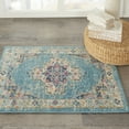thumbnail image 1 of Nourison Passion Bohemian Light Blue 1'10" x 2'10" Area Rug, (2x3), 1 of 7