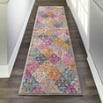 thumbnail image 1 of Nourison Passion Bohemian Multicolor 2'2" x 7'6" Area Rug, (2x8), 1 of 7