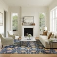 thumbnail image 1 of Nourison Passion Bohemian Navy 8' x 10' Area Rug, (8x10), 1 of 8