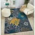 thumbnail image 1 of Nourison Passion Floral Blue 5'3" x 7'3" Area Rug, (5x7), 1 of 7