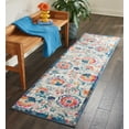 thumbnail image 1 of Nourison Passion Floral Ivory 2'2" x 7'6" Area Rug, (2x8), 1 of 6