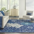 thumbnail image 1 of Nourison Passion Floral Navy/Ivory Area Rug, 1 of 9