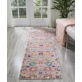 thumbnail image 1 of Nourison Passion Floral Silver 2'2" x 7'6" Area Rug, (2x8), 1 of 6