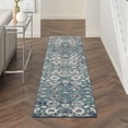 thumbnail image 1 of Nourison Passion Floral Surf 2'2" x 10' Area Rug (2x10), 1 of 7