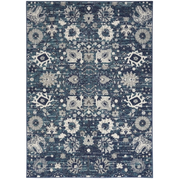Nourison Passion Bohemian Indoor Rug Surf 5'3" x 7'3"